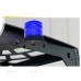 Сигнален буркан син LED нисък с равна основа 10-30V Сигнален буркан син LED нисък с равна основа 10-30V